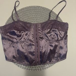 NWT LA Hearts corset top